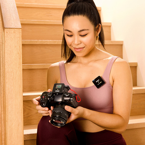 Sistema de micrófono inalámbrico Rode Wireless Go II negro