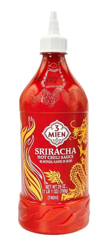 Sriracha 3 Mien Salsa X 793gr - mL a $60