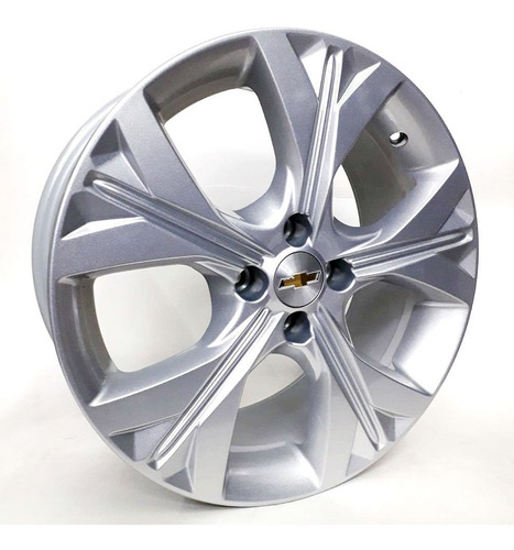 Jogo De Rodas Aro 15x6,0 4x100 Gm Onix Prisma 2020 S21 Prata