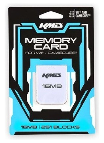 Kmd Wii / Gamecube Komodo Tarjeta De Memoria De 16 Mb 251 Bl