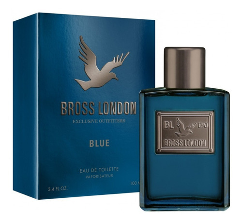 Perfume Hombre Bross London Blue 100ml Edt 
