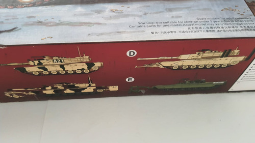 Maravilhoso E Super-detalhado M1a1/a2 Abrams 1/35 Trumpeter!