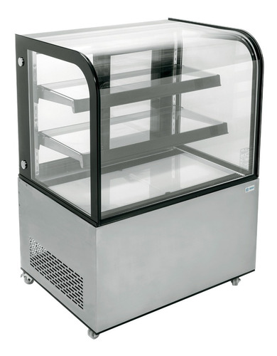 Vitrina Refrigerada De Piso Cristal Curvo Migsa Arc-270y