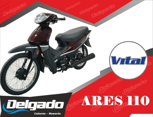 Moto Ares 110 Financiada 100% Y Hasta En 60 Cuotas