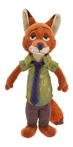 Peluche Zootopia Nick Wilde De Disney 