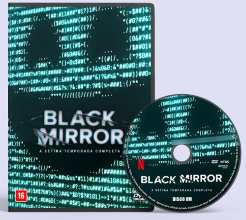 Dvd Série: Black Mirror _ Temporadas 1_2_3_4_5_6_7_ Completa