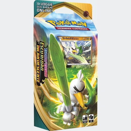 Pokémon Deck Espada Escudo 3 Sirfetch'd Galar Cartas Baralho
