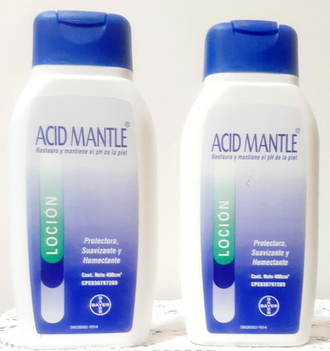 Loción Acid Mantle. Original Bayer.400ml