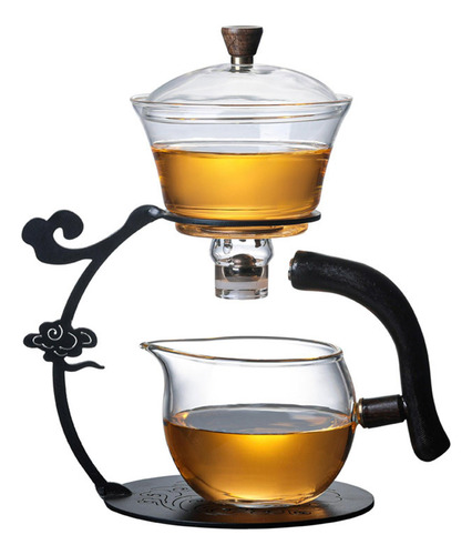 Juego De Té De Cristal Kungfu Creativo, Tetera De Cristal