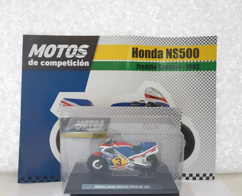 Moto Coleccion Honda Ns 500 Freddie Spencer 1983 Grijalbo