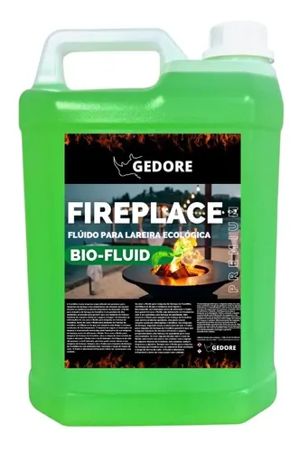 Fluído Líquido Para Lareira Ecológica 5l Galão | MercadoLivre