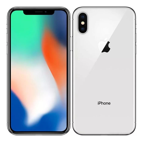 Apple Iphone X 256gb Blanco Plata Excelente Grado A Blanco (Reacondicionado)
