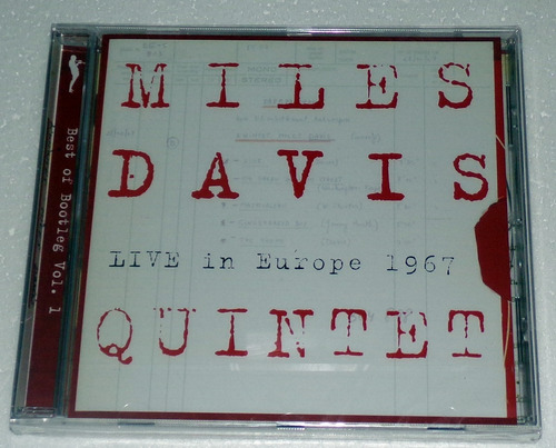 Miles Davis Quintet Live In Europe 1967 Cd Sellado / Kktus