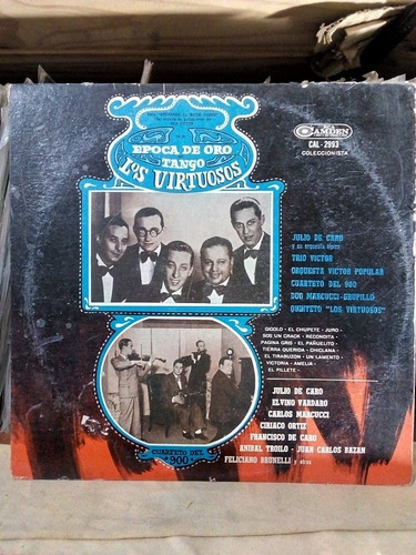 Los Virtuosos / Epoca De Oro Del Tango (vinilo) Vg+ (Usado)