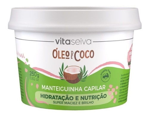 Kit Mega Hidratação E Nutrição Oleo De Coco Vs