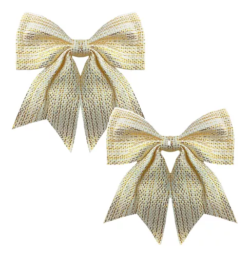 Gold Twist Tie Bows