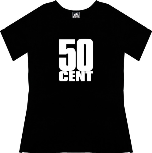 Blusa 50 Cent Dama Rap Tv Camiseta Urbanoz