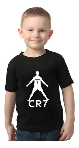 Polera Cr7 - Ronaldo -  Niños - 