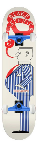 Toy Machine - Traje De Carpintero Para Monopatín, 8.13 X 3.