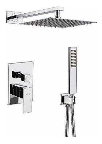 Sistema De Ducha De Lluvia Con Cabezal De Ducha Ultradelgado