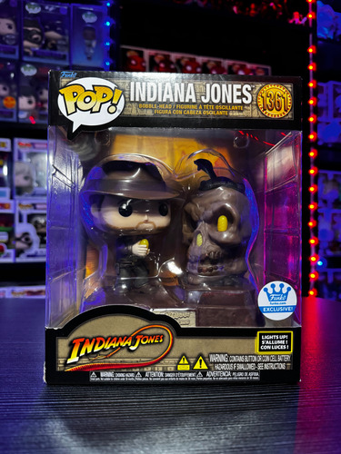 Indiana Jones Lights Up Exclusivo Funko Shop
