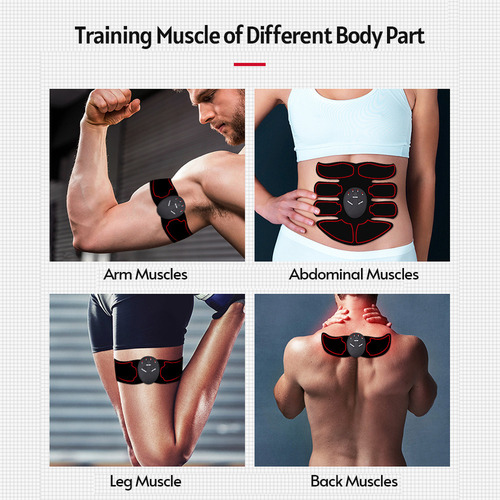 Masaje Pad Trainer Smart Abs Estimulador Abdominal Modos Abs