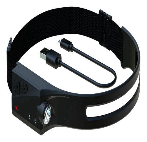 L Farol De Indução Led Camping Search Light Usb Recarregável