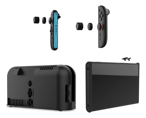 Dlsqkit 16 En 1 Para Switch2 Tapas Protectores Antipolvo