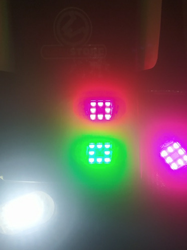 Luces Led Rgb Autovehículo Y Moto. Recargable 