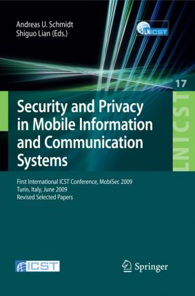 Libro Security And Privacy In Mobile Information And Comm...