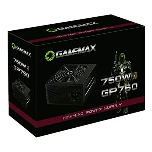 Fonte 750W Gamemax GP750 80Plus Bronze PFC Ativo - GP750PSV3SS5000BR