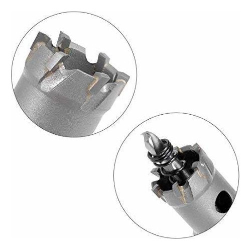 Mecha Copa De Carburo De Tungsteno P/ Acero Inoxidable 23mm