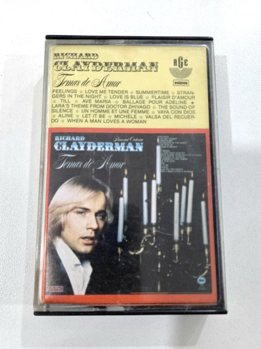 Richard Clayderman - Temas De Amor (casete)