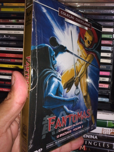 Fantomas O Guerreiro Da Justiça - Dvd Original 