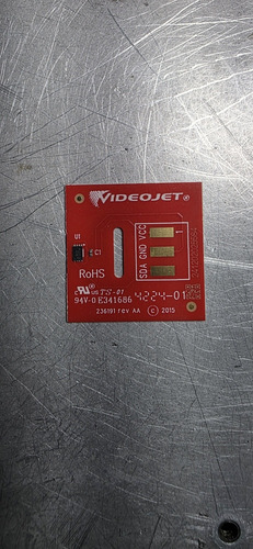 Chip Videojet Todos V7205-d/v7222-d/v7250-d/v7206-d/v7225-d.