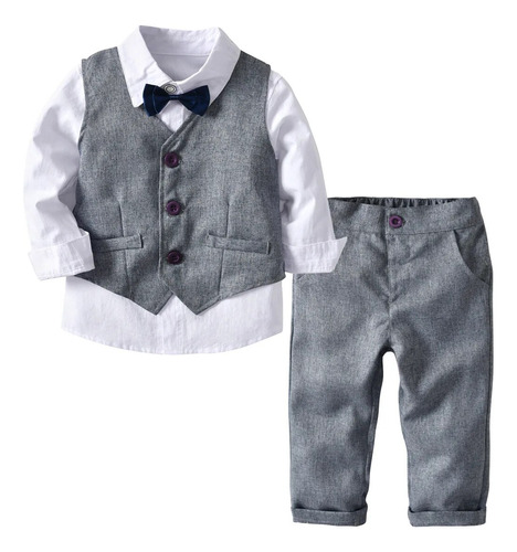 Traje Para Niños, Conjunto De Ropa De Fiesta Para Caballero,