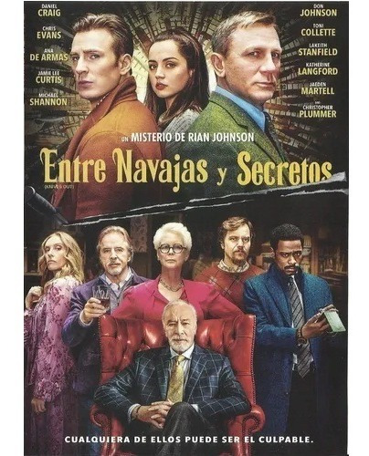 Entre Navajas Y Secretos | Película Dvd Español Colección