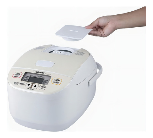 Zojirushi Nl-DCC10cp Micom - Panela de arroz e aquecedor, 5.. Cor: Beige Pearl