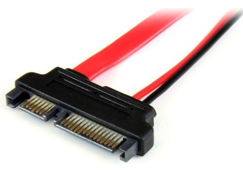 Startech.com Adaptador Sata A Sata Delgado De 6 Pulgadas Con