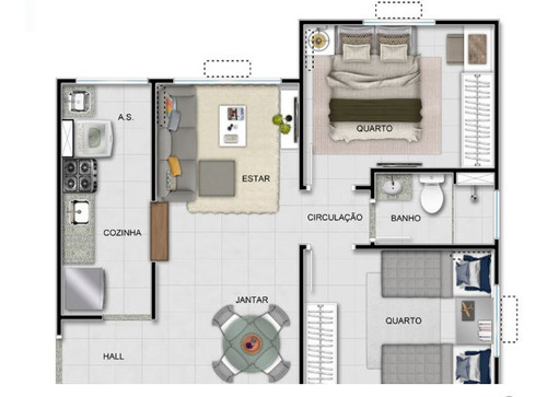 Apartamento À Venda No Bairro Engenho De Dentro - Rio De Janeiro/rj - O-9233-18385