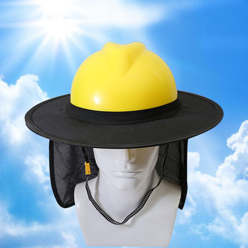 Sombrero Duro De Seguridad Parasol Protección Solar Casco A