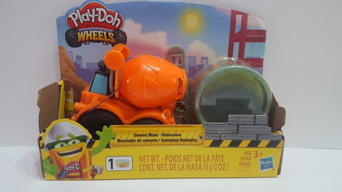 Camión Mezclador De Cemento Play-doh Wheels