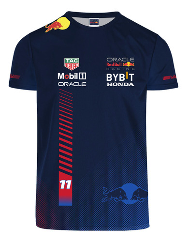 Playera Redbull F1 Escuderia Checo Perez Formula 1 Dry Fit