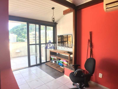 Apartamento À Venda, 2 Quartos, 1 Suíte, 1 Vaga, Humaitá - Rio De Janeiro/rj - 4002