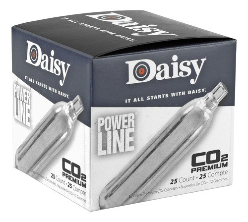 Powerline Premium - Cilindro De Co2, 25 Unidades