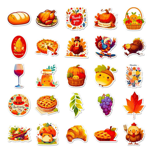 Pegatinas De Otoño For Botellas De Agua Pegatinas De Acción