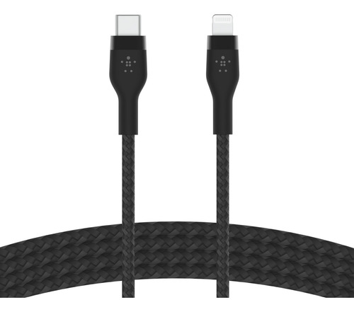 Cable Pro Flex Usb-c A Lightning Negro 2m