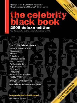 Libro The Celebrity Black Book 2008 : Over 55,000 Accurat...