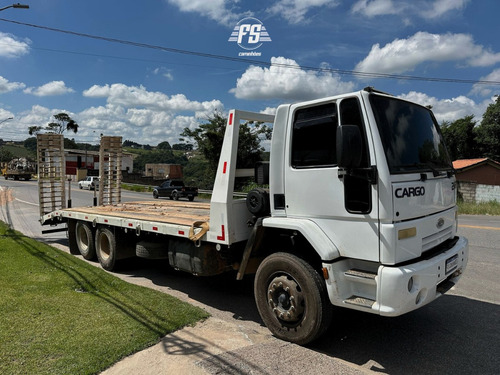 Ford Cargo 2422 6x2 Com Prancha