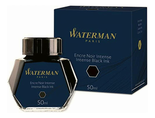 Waterman Botella De Tinta Para Plumas Estilográficas, 50